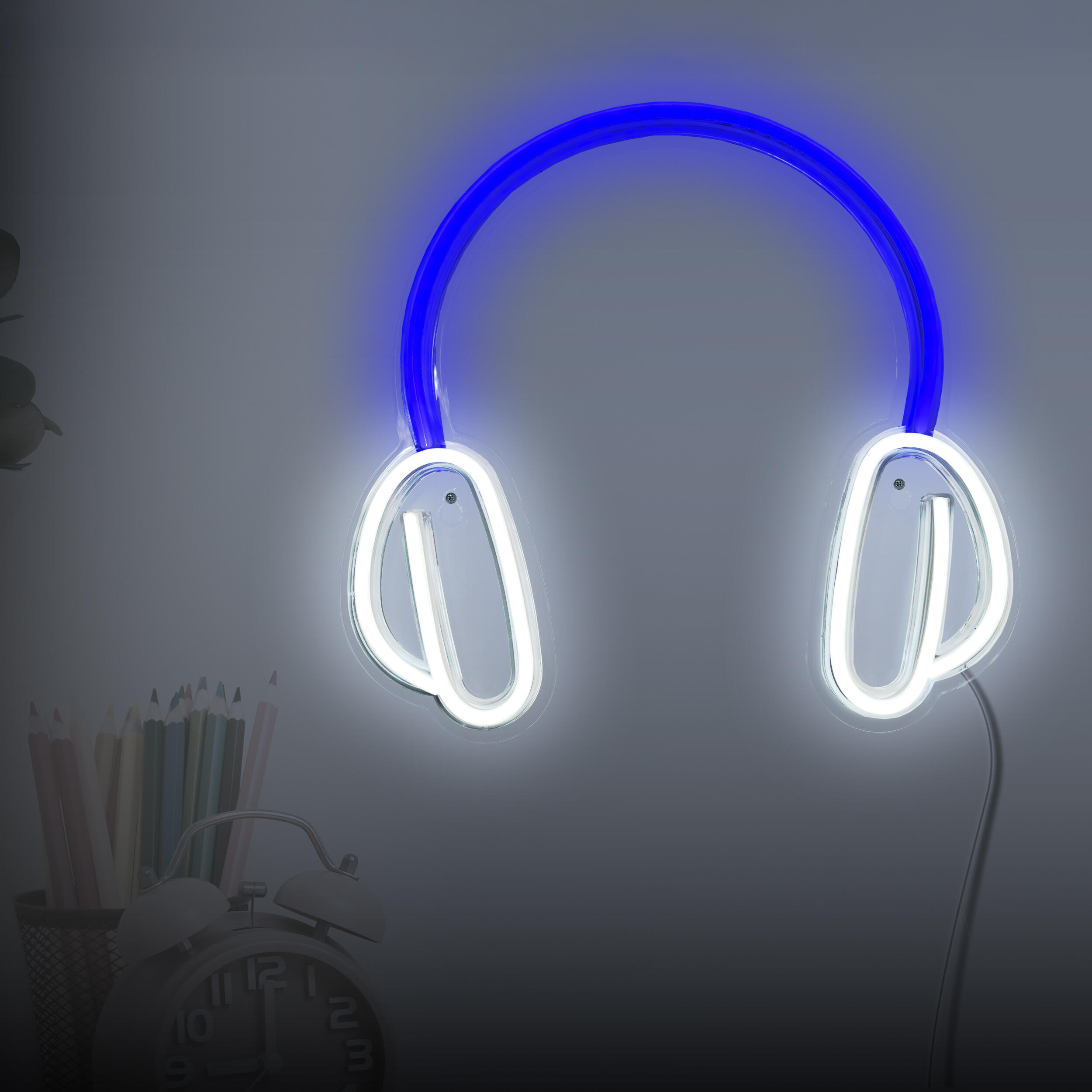 Kinkiet Neon H-Phones USB na baterie Goldlux - 2