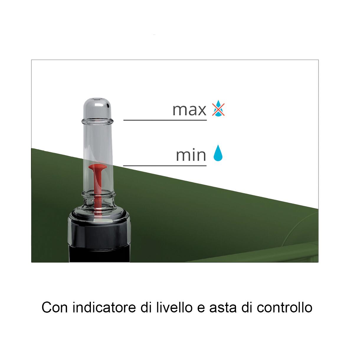 Vaso autoirrigante STEFANPLAST in polipropilene verde H 33 x L 100 x P 43 cm - 4