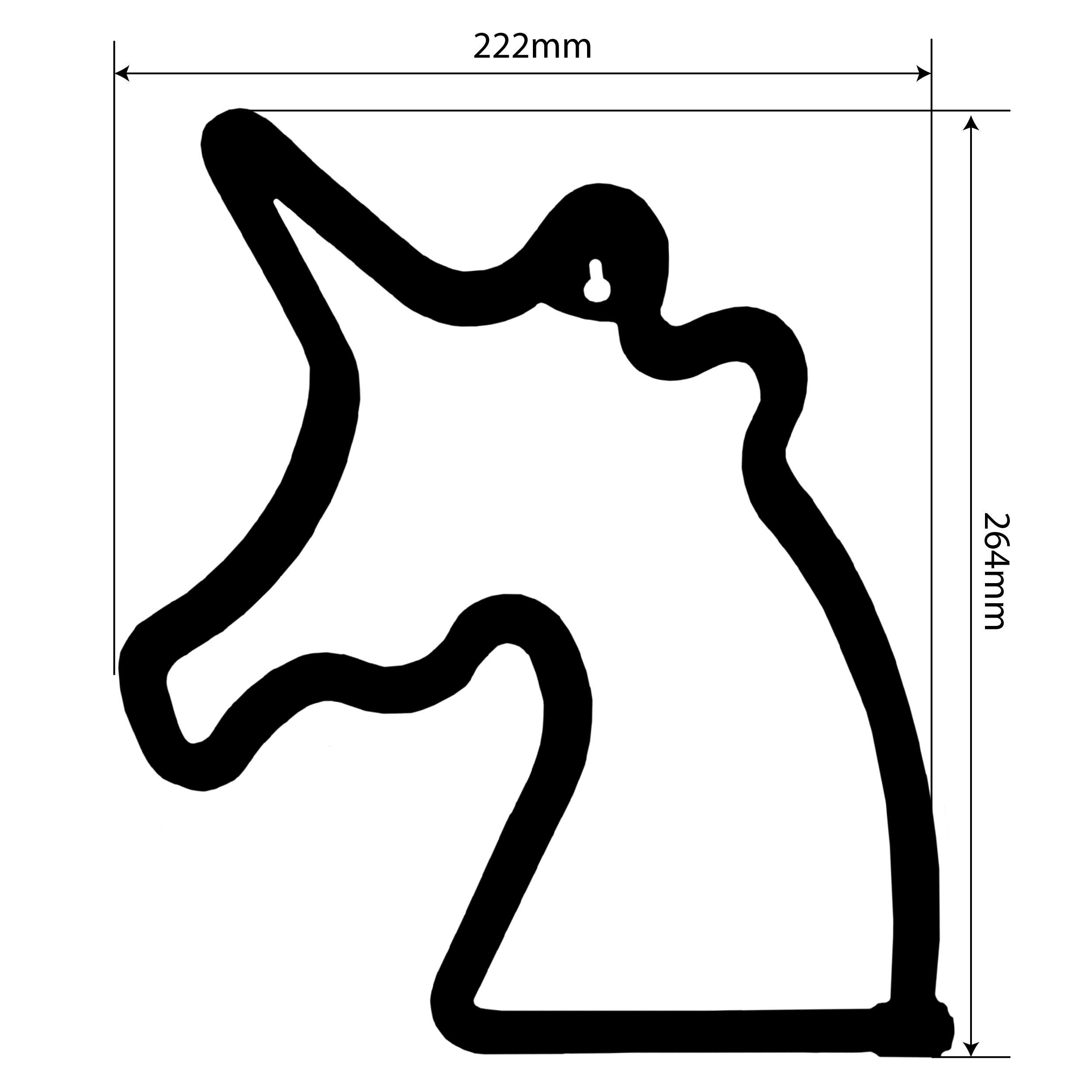 Kinkiet Neon Unicorn LED USB GOLDLUX - 3