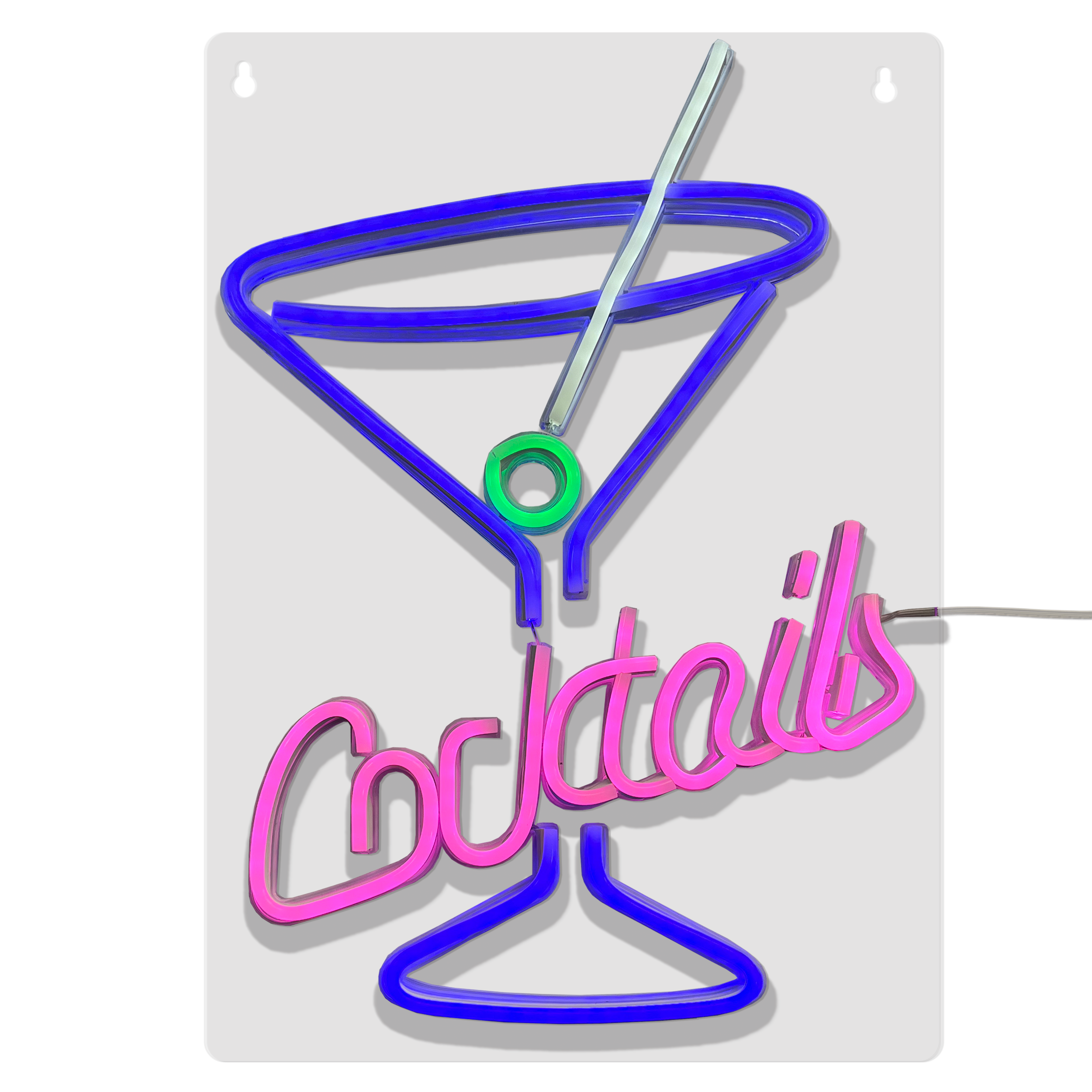 Kinkiet Neon Coctails USB mix na baterie Goldlux - 4
