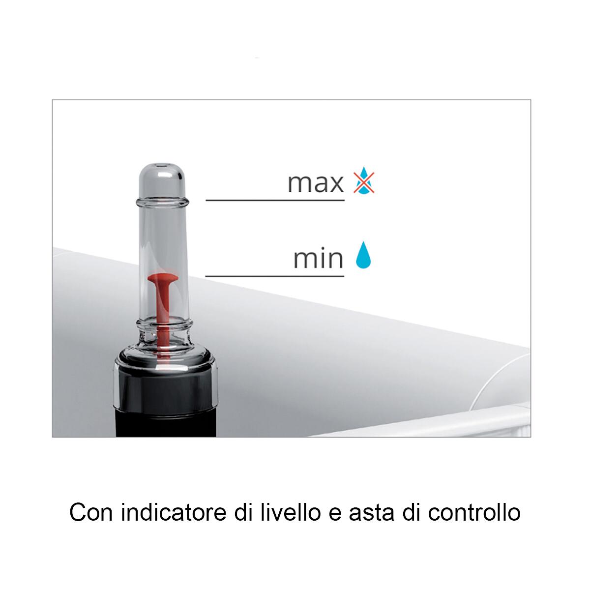 Fioriera con grigliato Deluxe STEFANPLAST in polipropilene bianco H 142 x L 43 x P 43 cm - 12