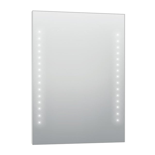 Specchio con illuminazione integrata bagno rettangolare Hollywood SENSEA L 60 x H 80 x P 2.5 cm