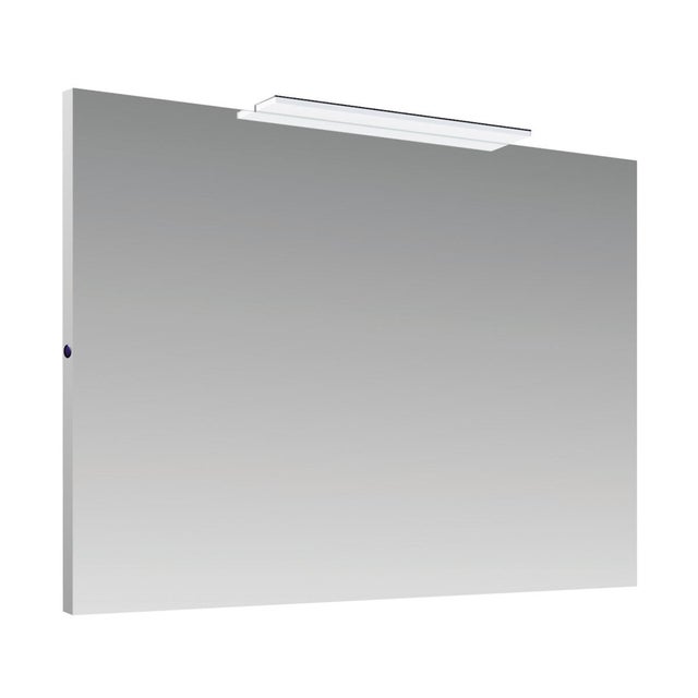 Specchio con illuminazione integrata bagno rettangolare Master SENSEA L 90 x H 70 x P 2.5 cm