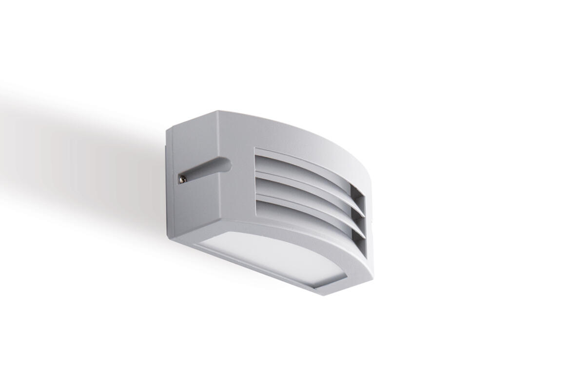Applique LED moderno da esterno Kobe grigio IP65, luce bianco naturale 1070 lumen, SOVIL - 4