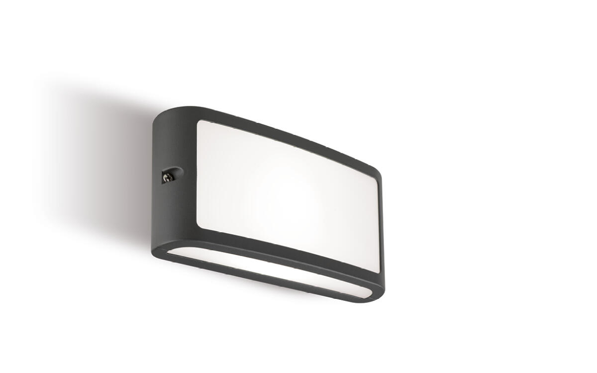 Applique LED moderno da esterno Screen doppia luce grigio IP65, luce bianco naturale 1070 lumen, SOVIL - 5