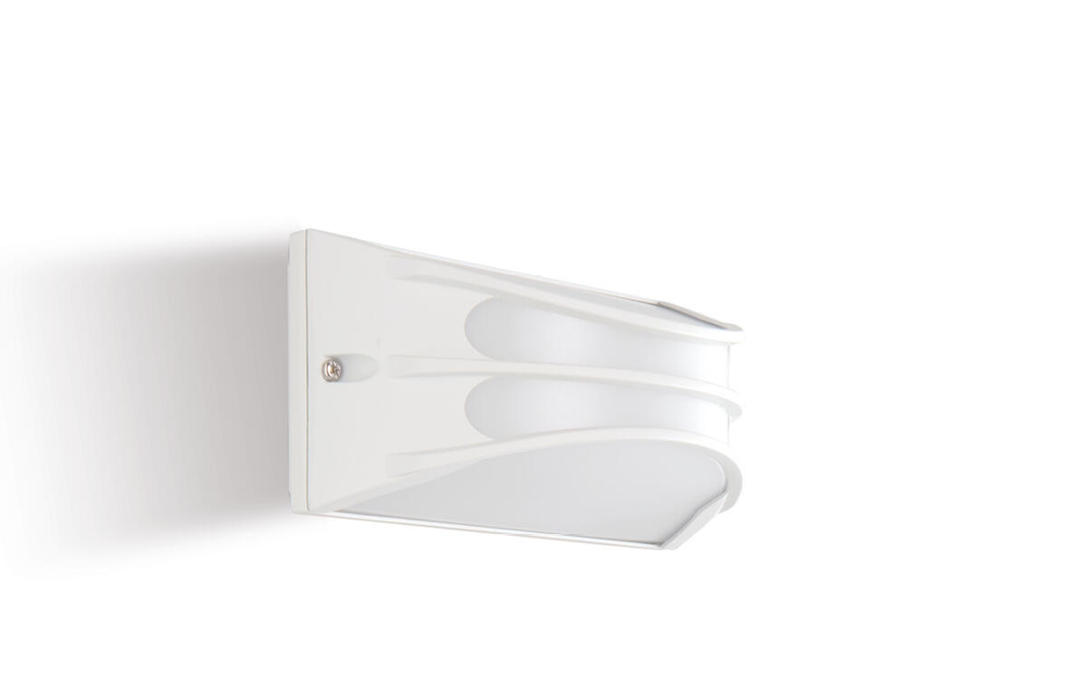 Applique LED moderno da esterno Bra bianco IP65, luce bianco naturale 1070 lumen, SOVIL - 3
