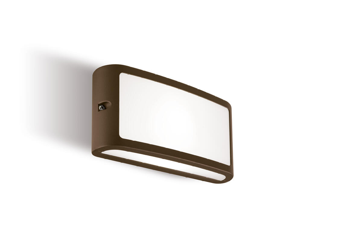 Applique LED moderno da esterno Screen marrone IP65, luce bianco naturale 1070 lumen, SOVIL - 3