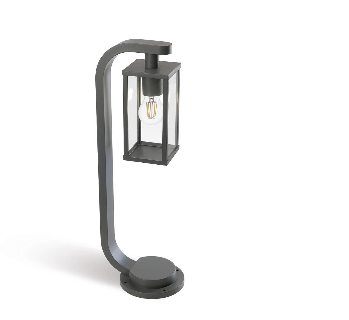 Lampione da giardino, Aurea H 60 cm, nero, IP54 SOVIL - 3