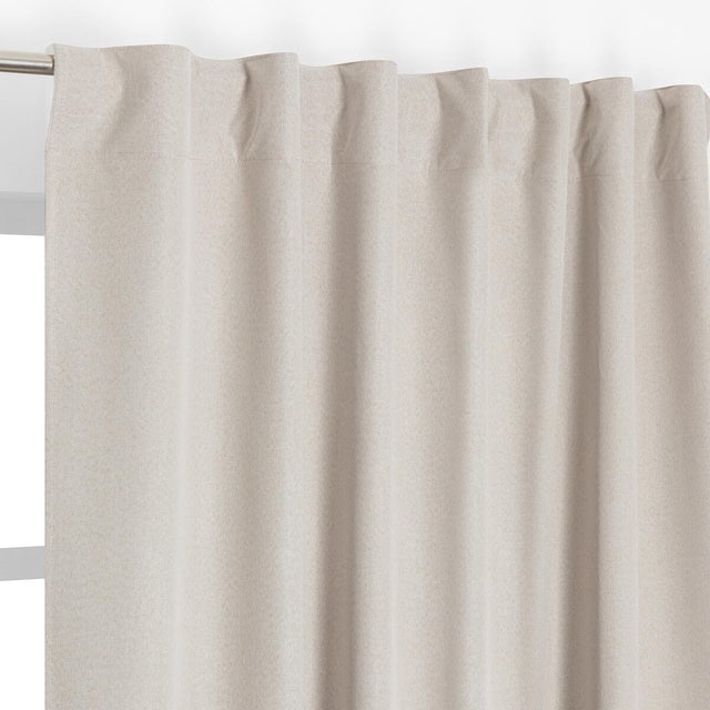 Rideau occultant, Warren, taupe H.240 x l.140 cm