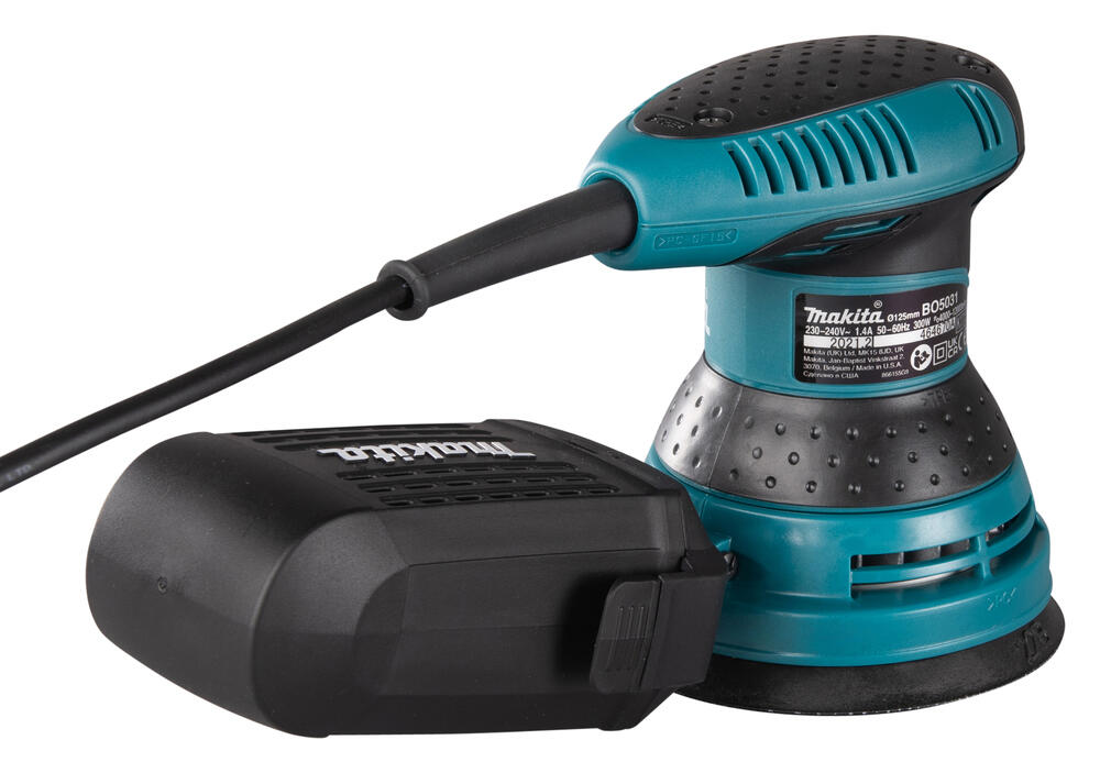 Ponceuse excentrique orbitale filaire 300 W Diam.125 mm - MAKITA - BO5031J - 4