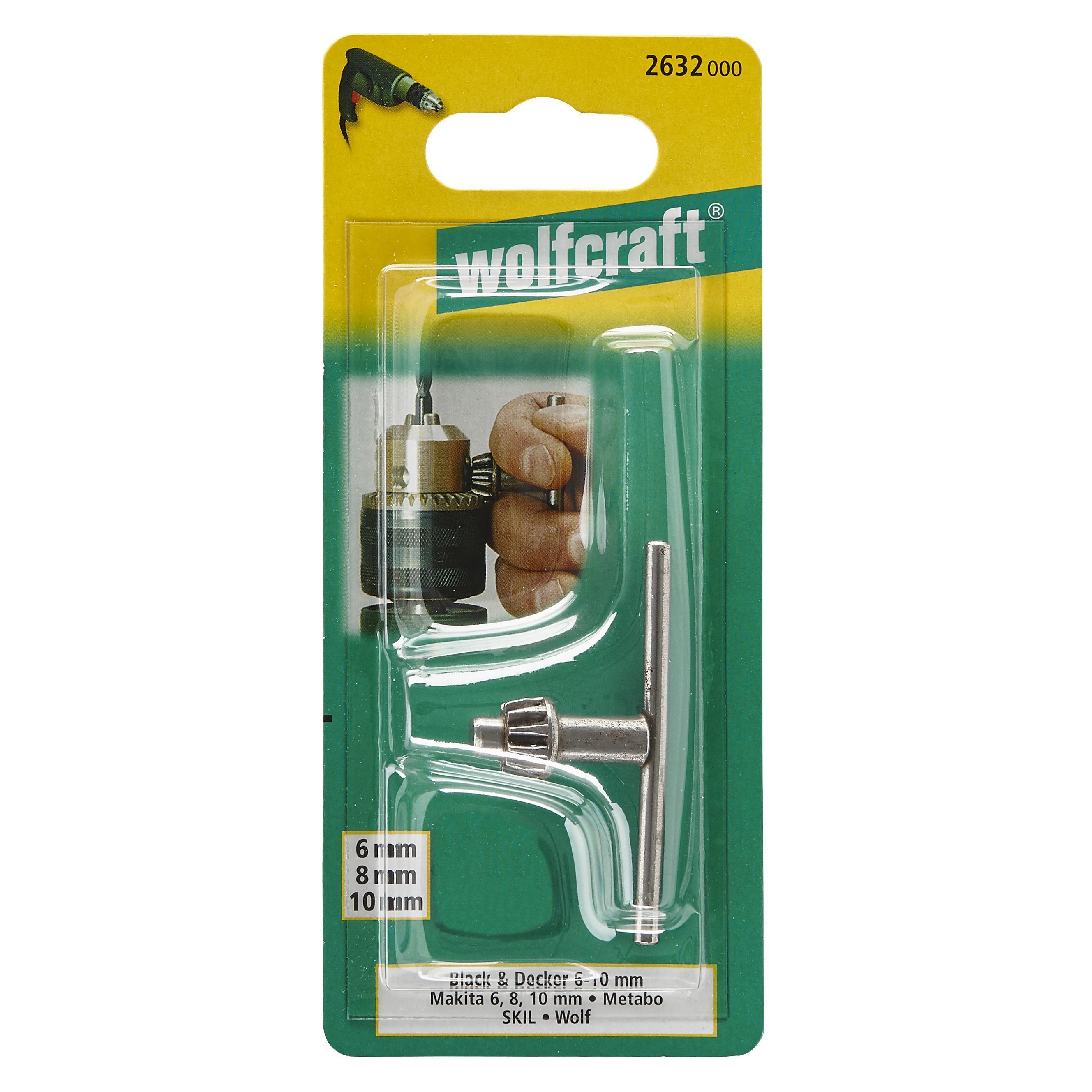 Chave porta-brocas WOLFCRAFT 10MM - 2