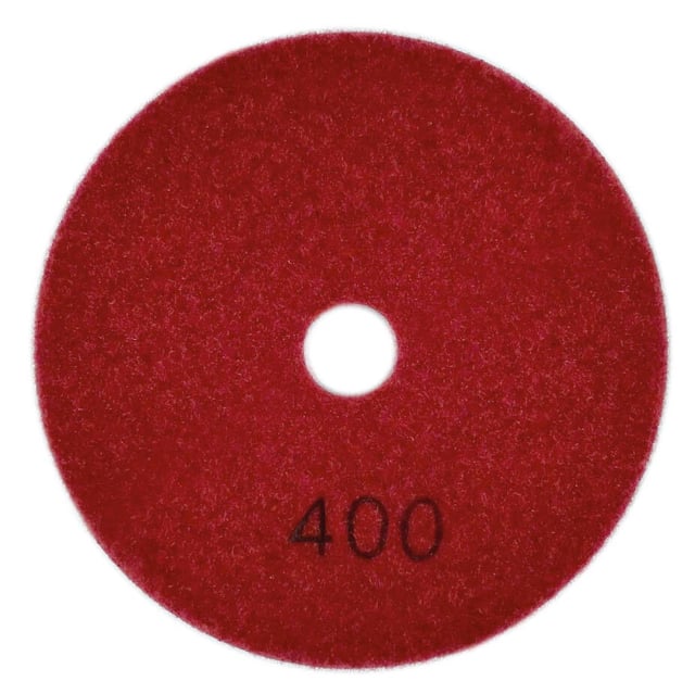 DISCO DIAM PULIR SECO Ø100MM GRANO 400