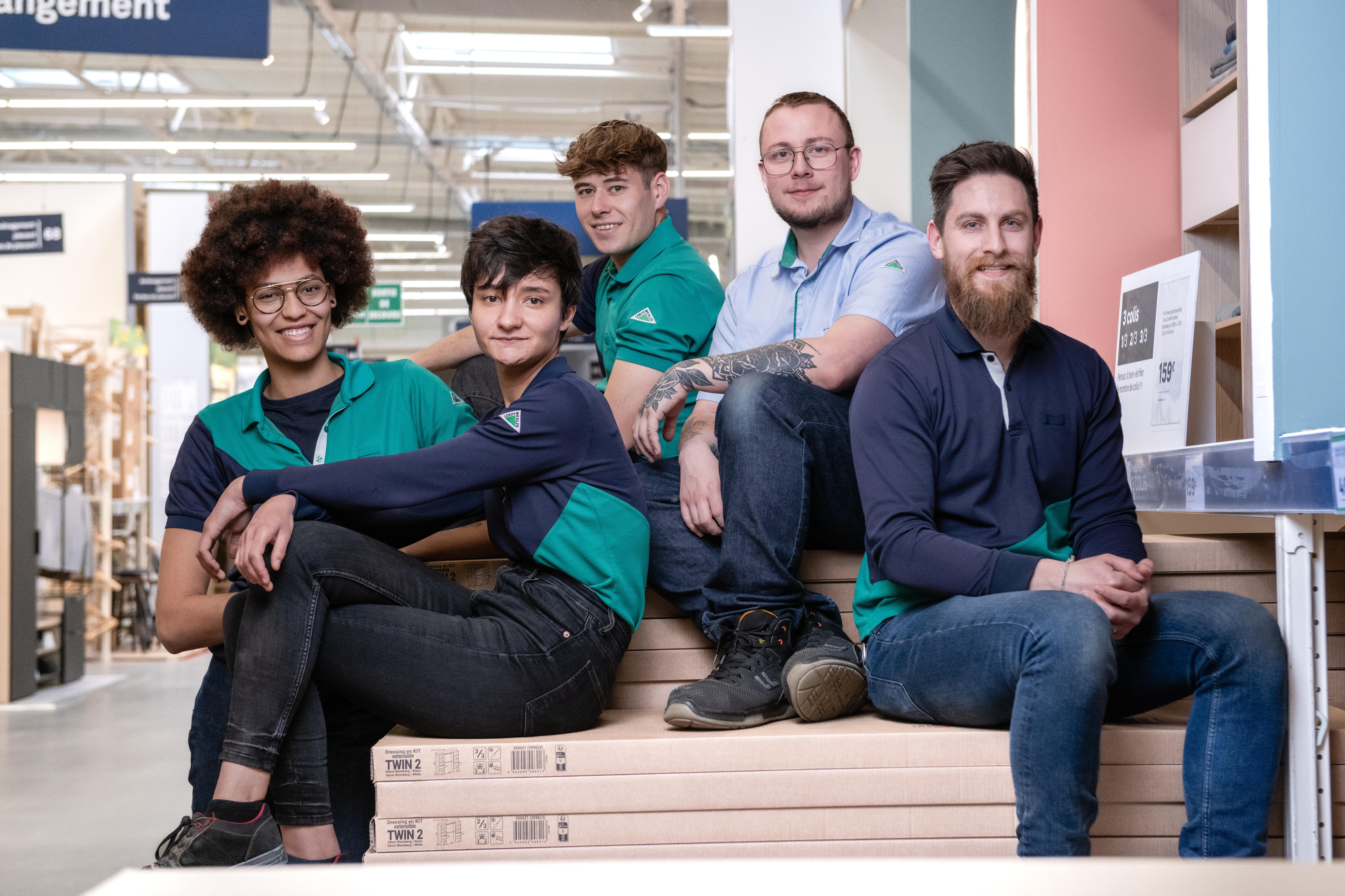 groupe de collaborateurs