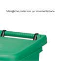 Bidone ECO SYSTEM 80 Litri Con Pedale Verde - Per Raccolta Differenziata - Foto 10
