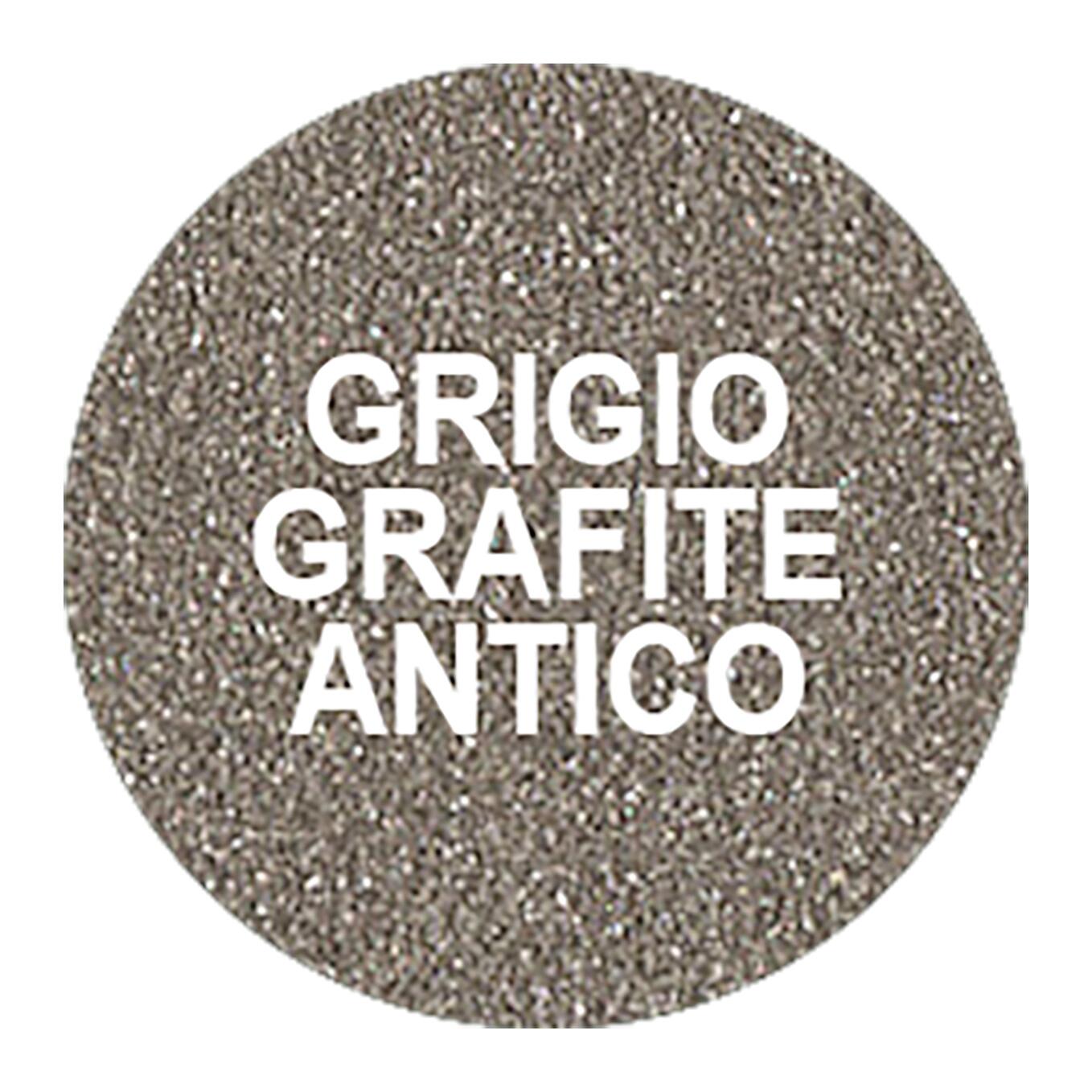 Vernice da esterno antiruggine per ferro SARATOGA Fernovus grigio grafite, metallizzato semi opaco, 0.75 l - 6