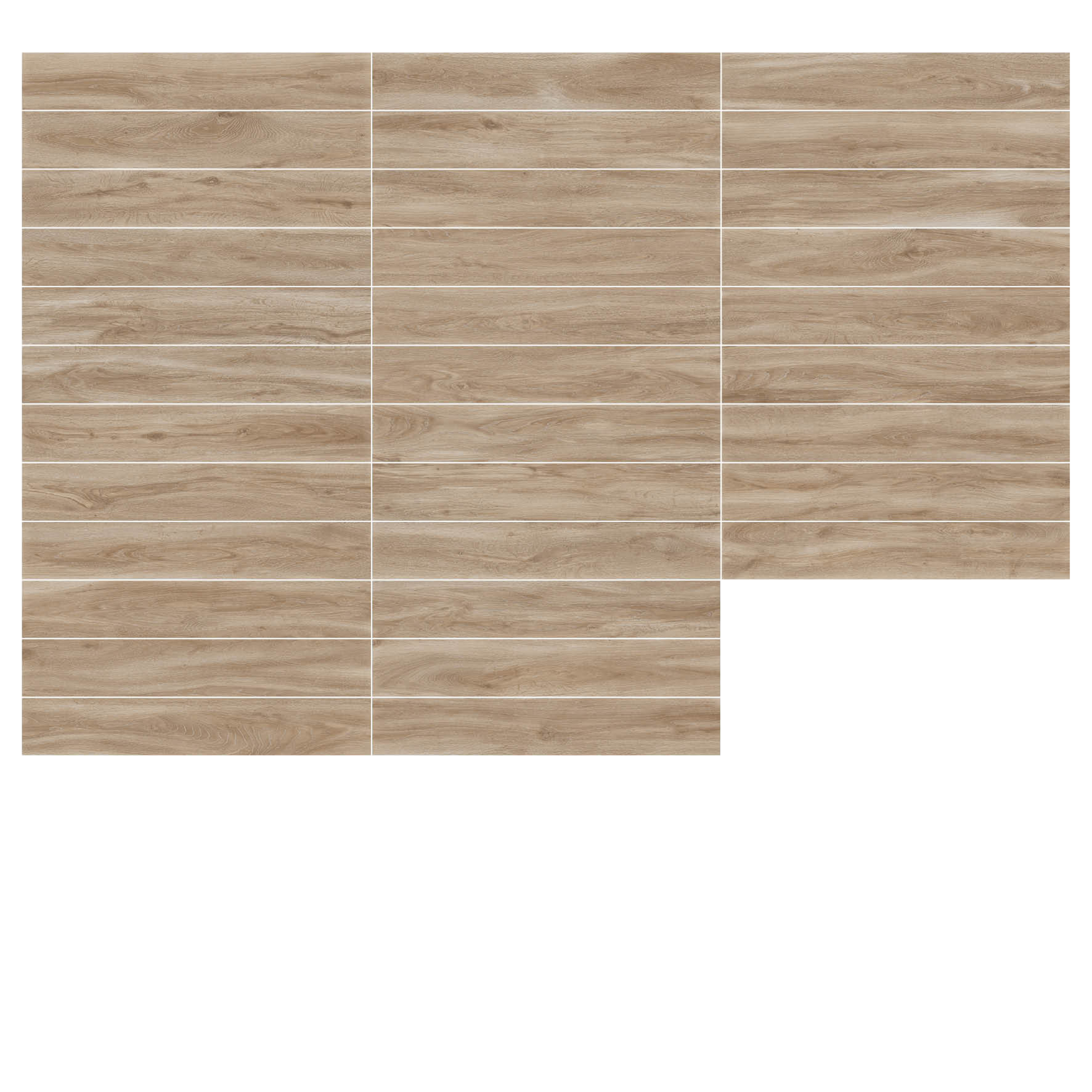 Carrelage sol intérieur effet bois naturel Living l.20 x L.120 cm ARTENS - 7