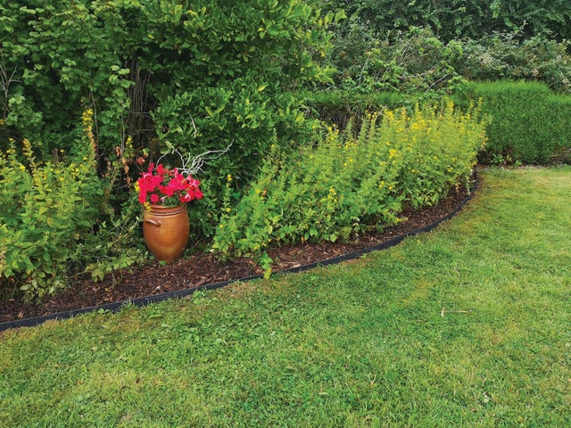 BORDURE ECOFIRST NOIR ROULEAU 10M H19CM
