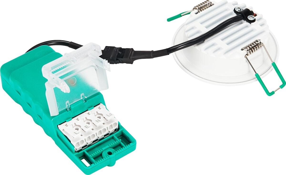 FOCO LED EMPOTRABLE 6W-10W CIRCULAR BLANCO CCT CON SENSOR DE MOVIMEINTO IP65 - 7