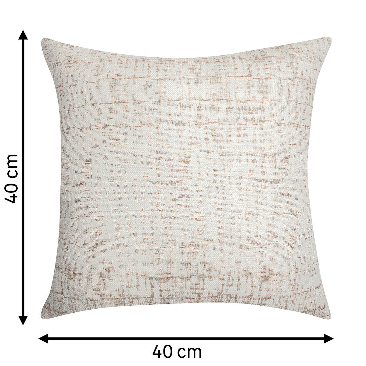 Almofada decorativa Gia 40x40 cm crú - 7