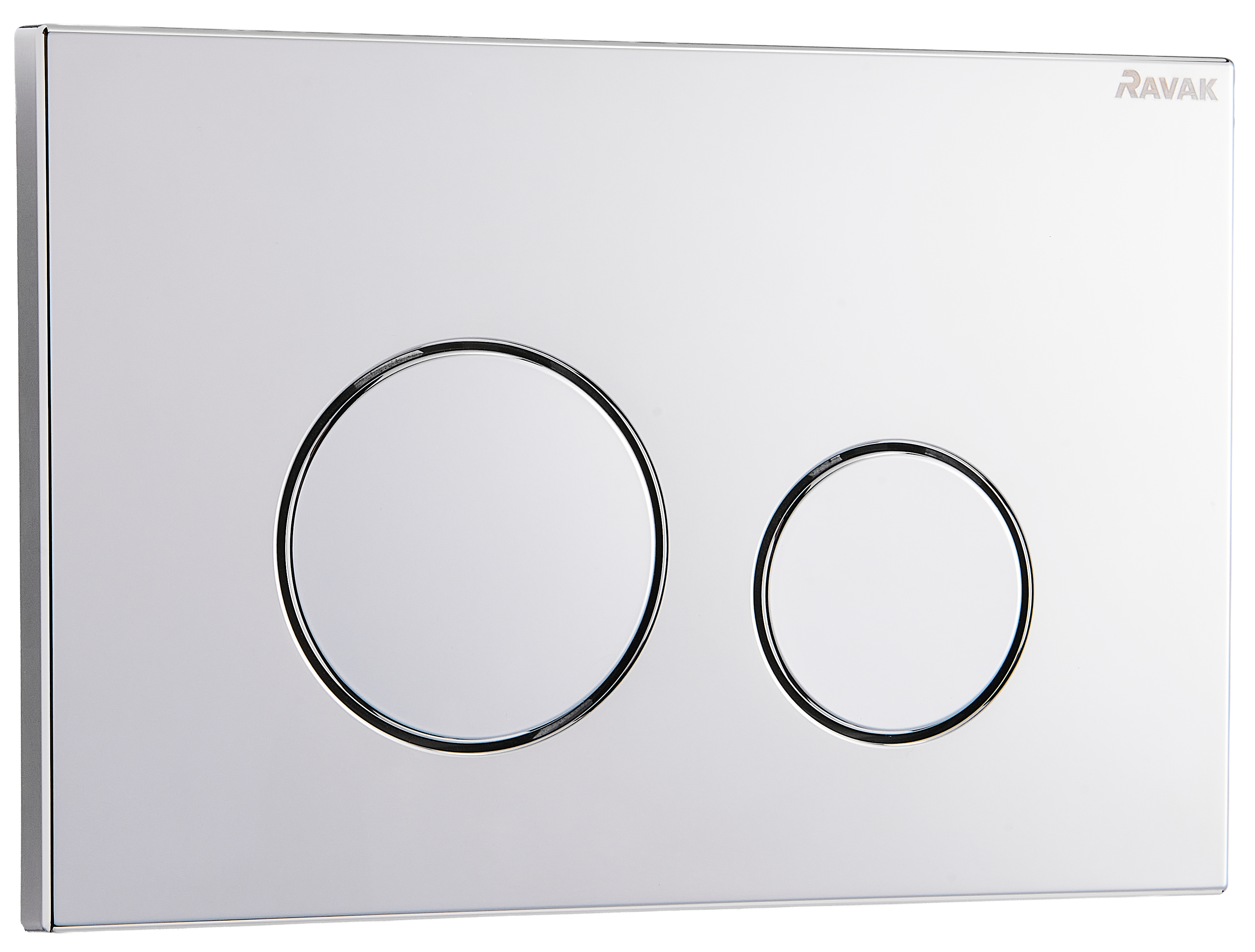Przycisk spłukujący do stelaża chrom Circle Ravak - 3