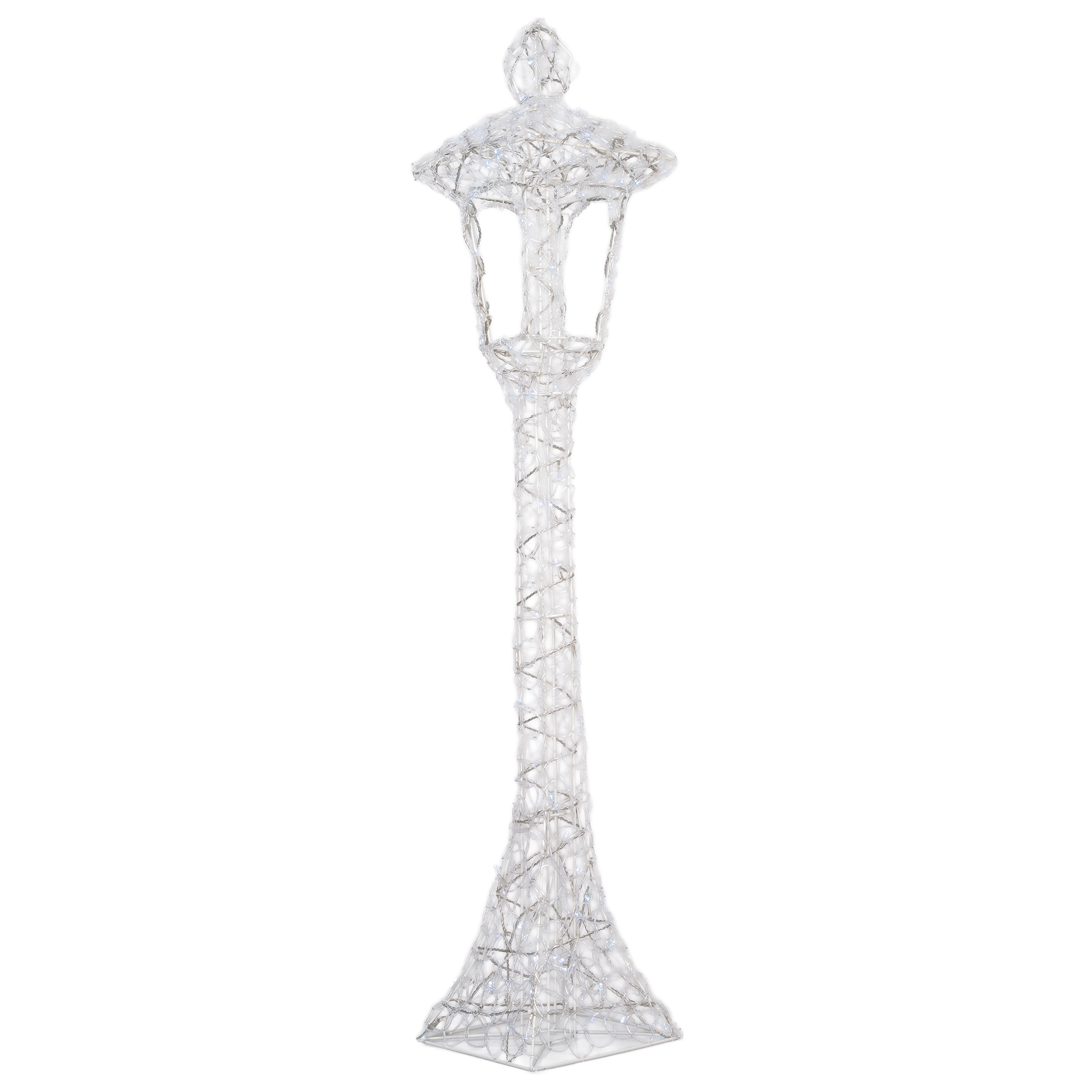 Latarnia zewnętrzna 120 LED 120 cm 2 funkcje ciepły lub zimny biały flash EUROHIT - 6