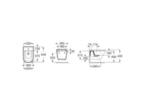 BIDET SUSPENDIDO ROCA GAP - 4