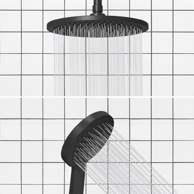 Colonna doccia senza miscelatore Essential Sensea cromo