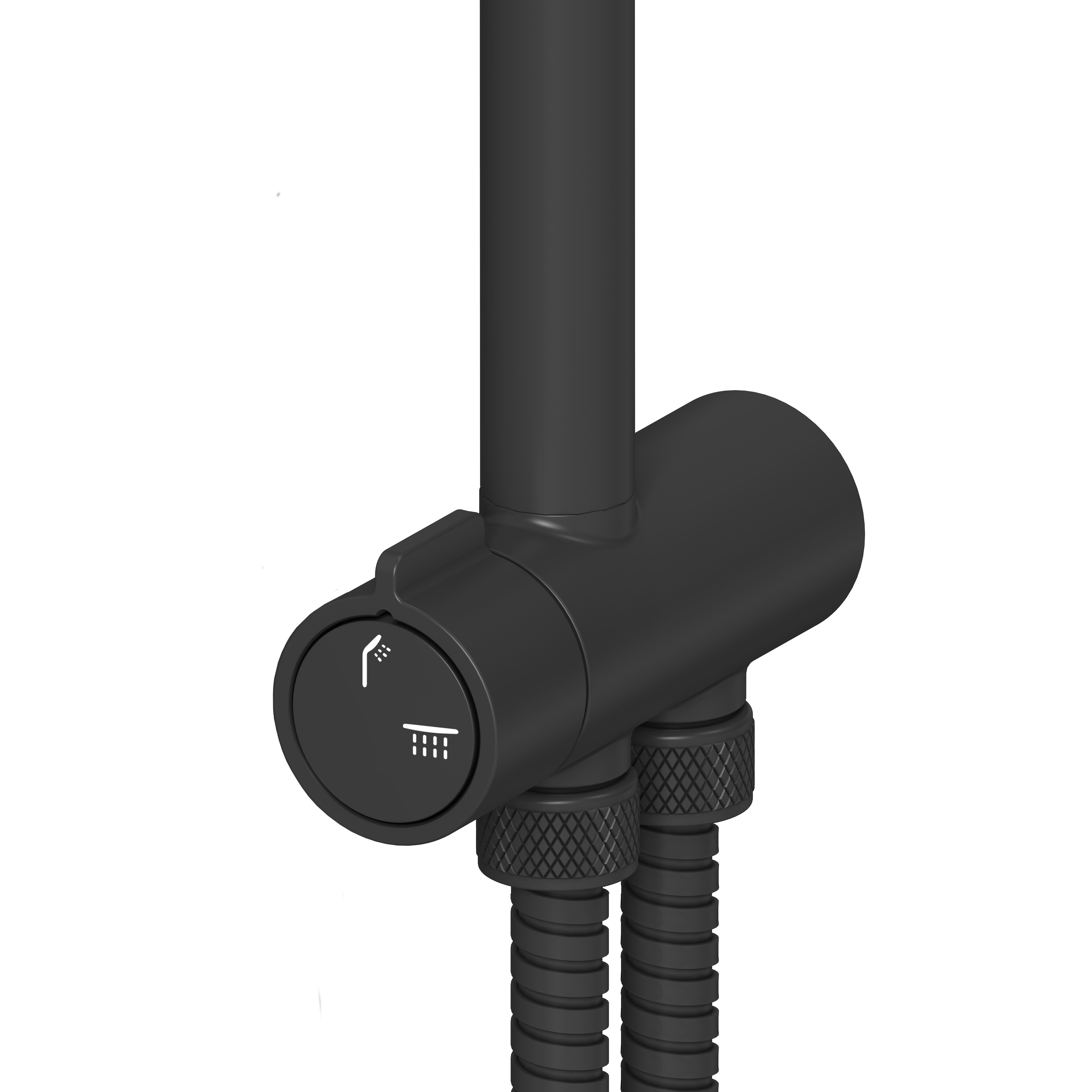 Colonne de douche produit sans robinet 1 jet(s) noir Essential SENSEA - 5