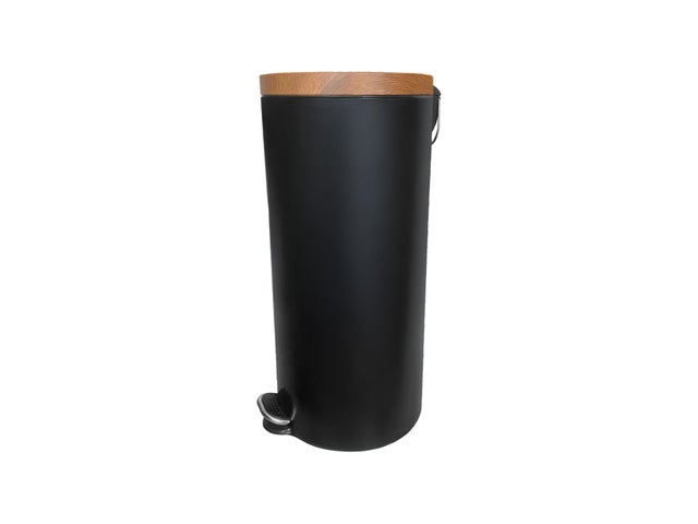 Poubelle de cuisine 30L à pédale HAILO acier