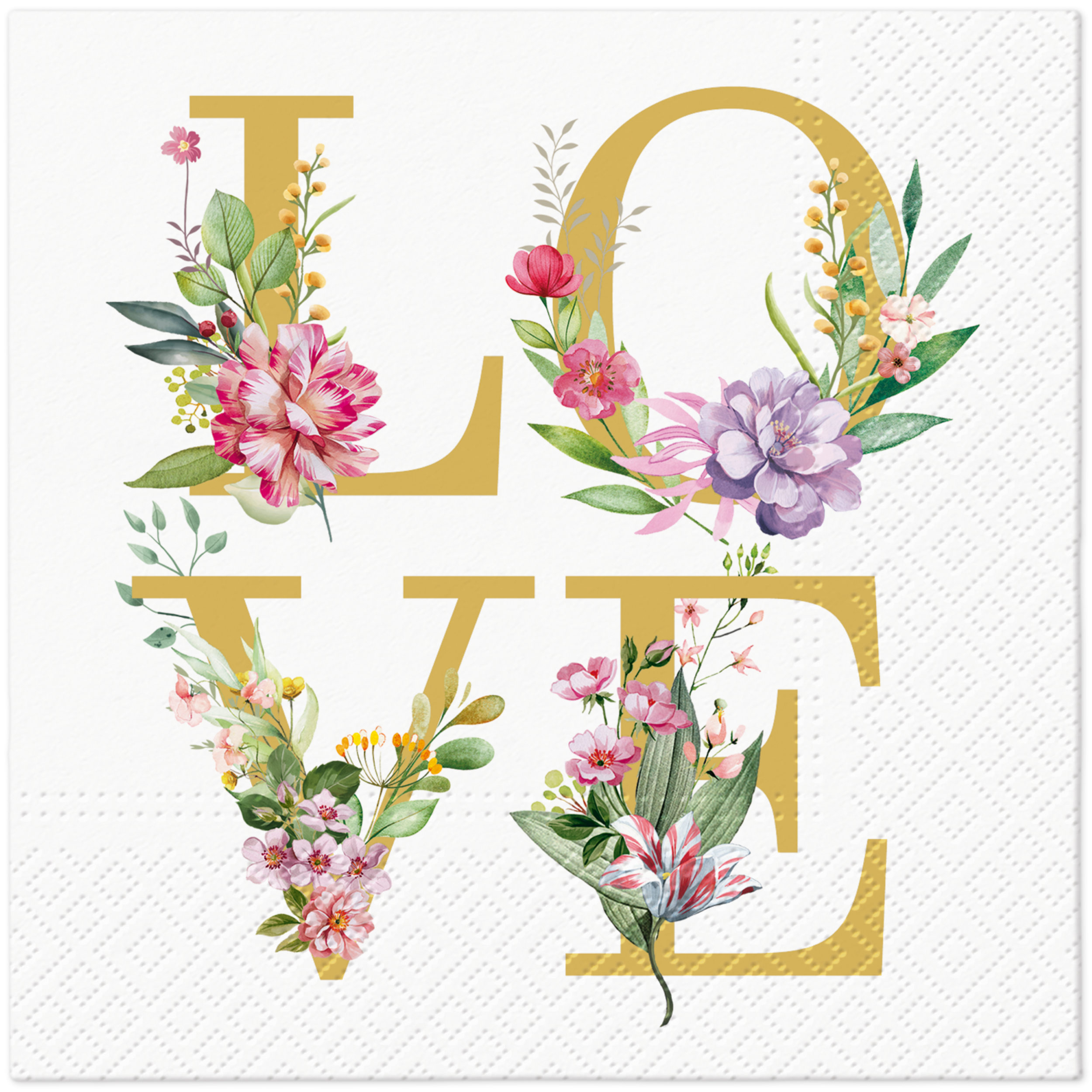 Serwetki Love Power 33 x 33 cm 20 szt.