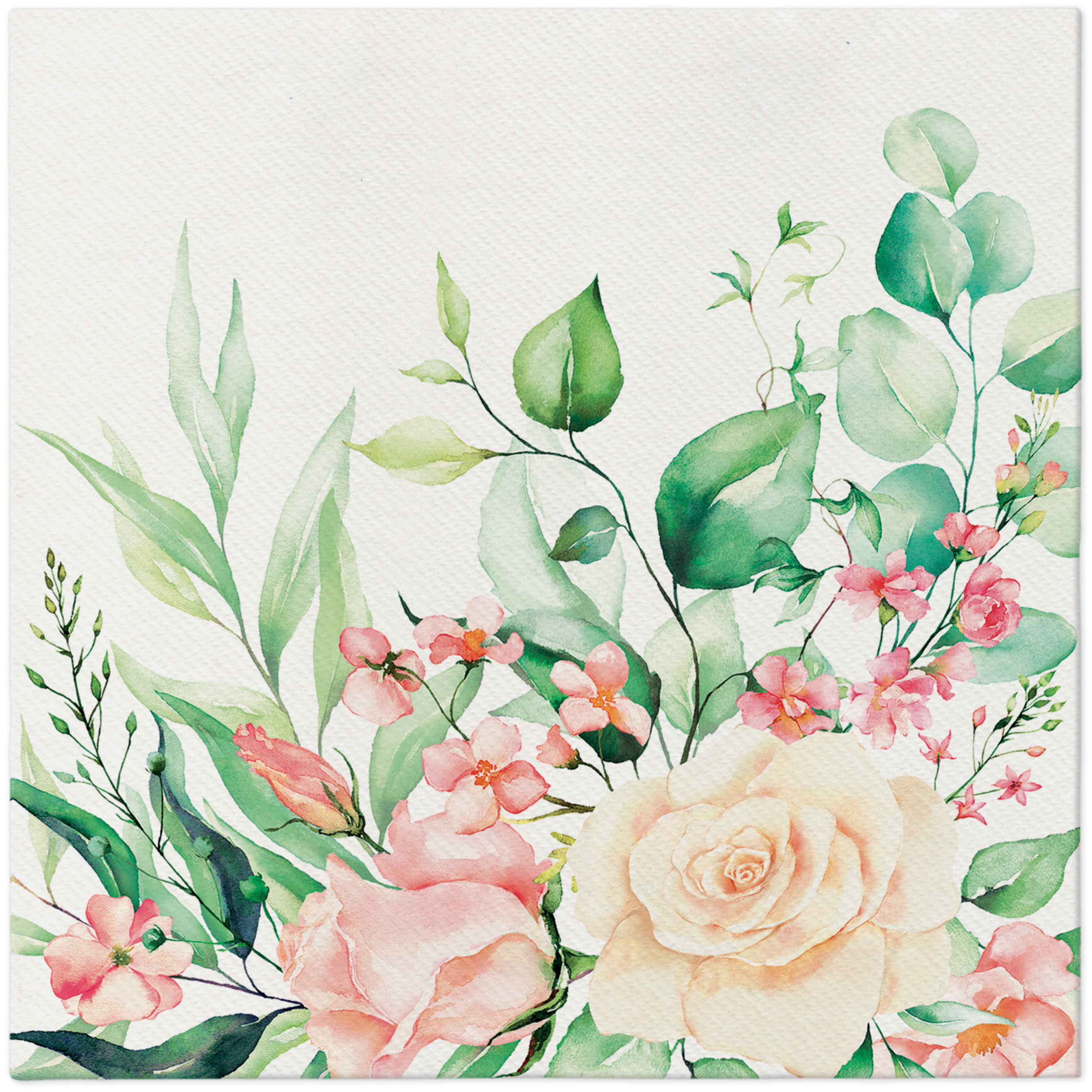 Serwetki Airlaid Floral Moment 40 x 40 cm 12 szt.