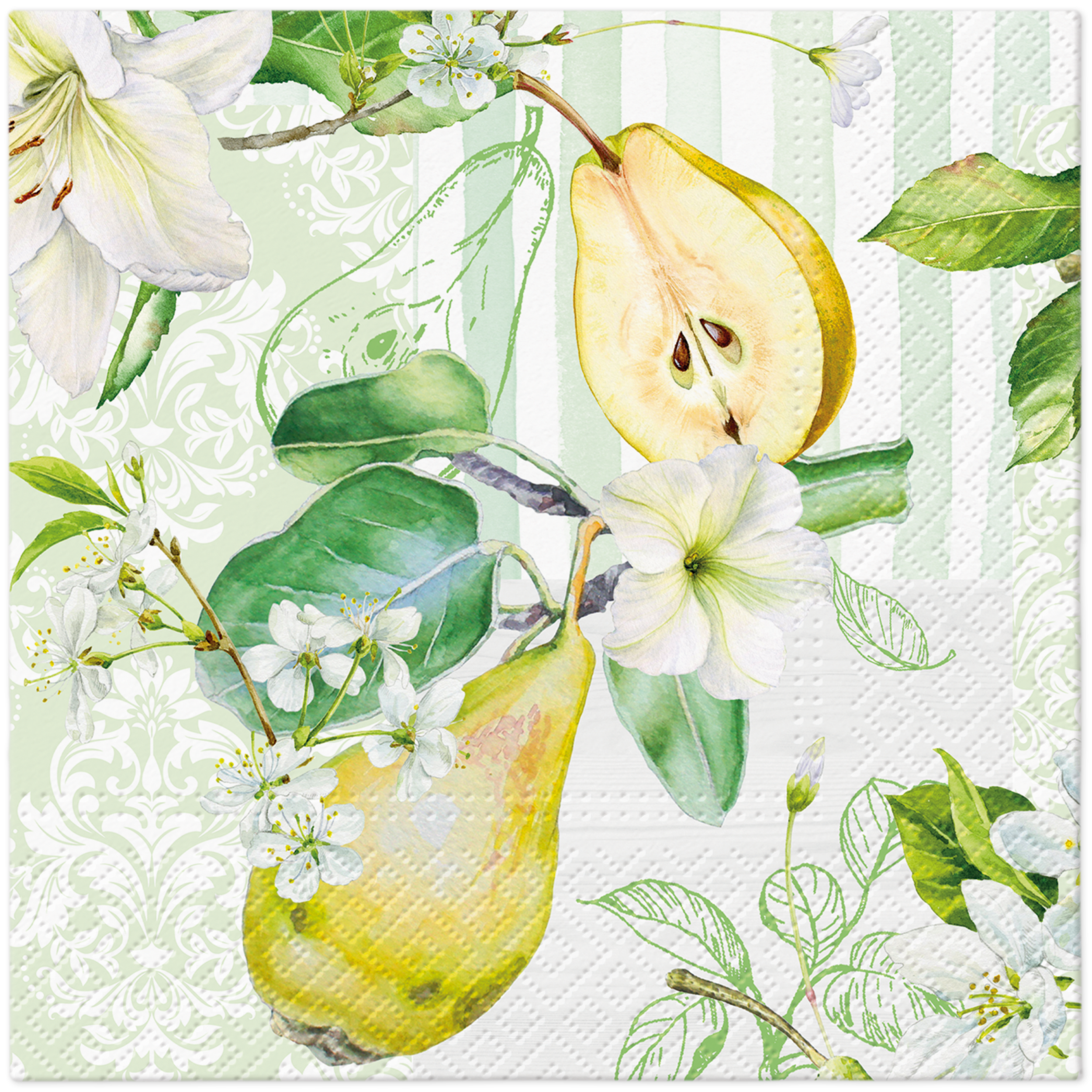Serwetki Pear Blossom 33 x 33 cm 20 szt.
