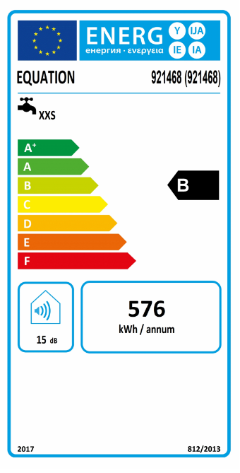 Elektryczny akumulacyjny podgrzewacz wody 15l 921468 Equation - 9