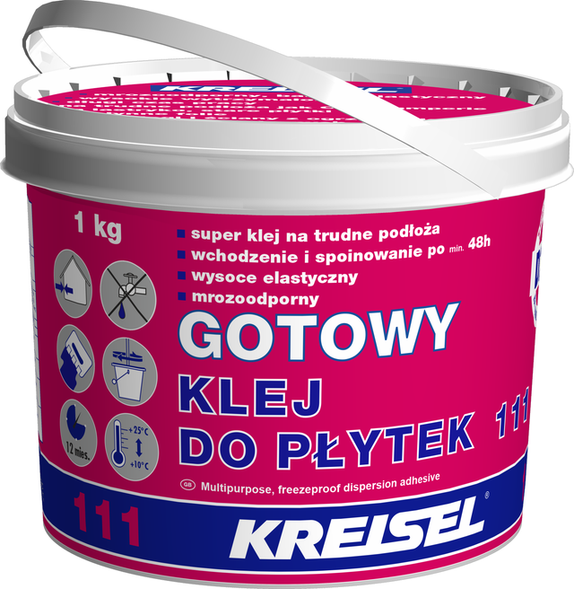 Gotowy klej do płytek 111 1 kg Kreisel