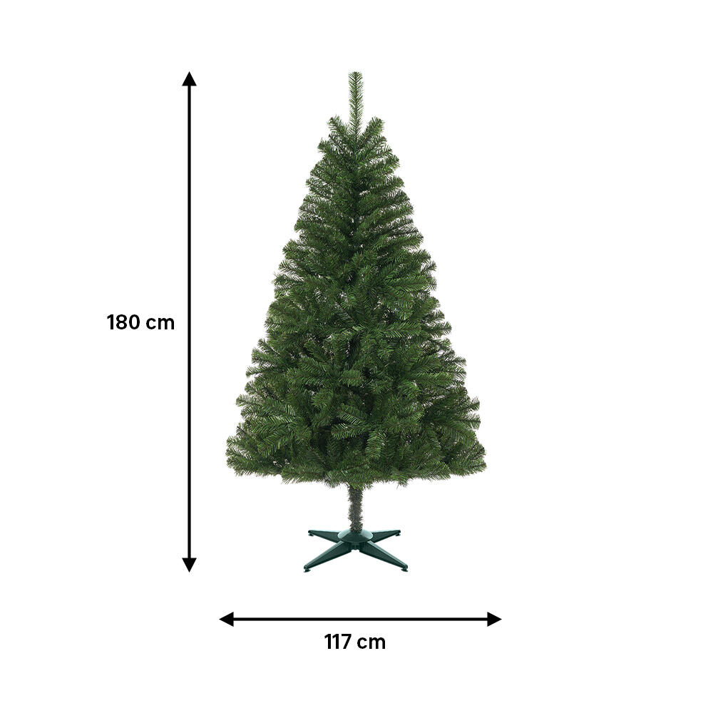 Árbol de Navidad Colorado verde de 180 cm de alto - 3