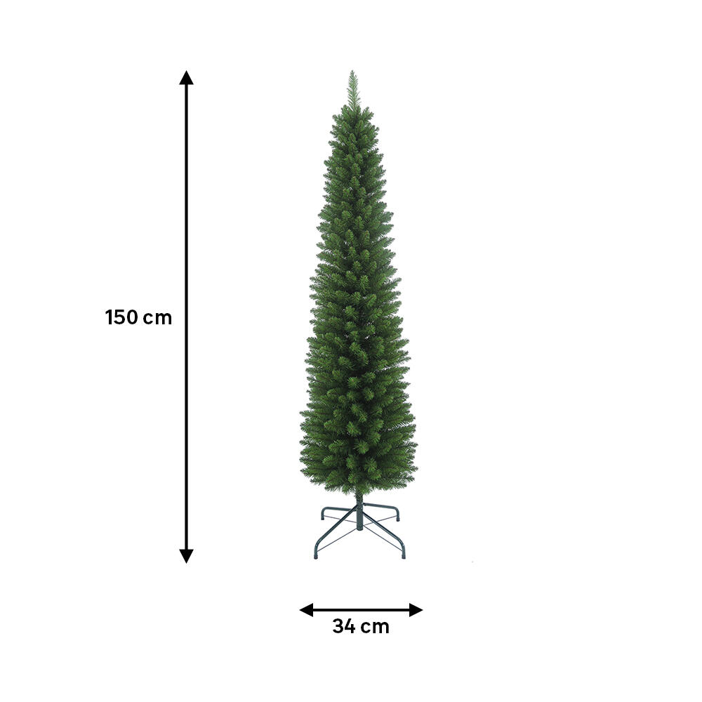Árbol de Navidad Keva Slim de 150 cm de alto - 3