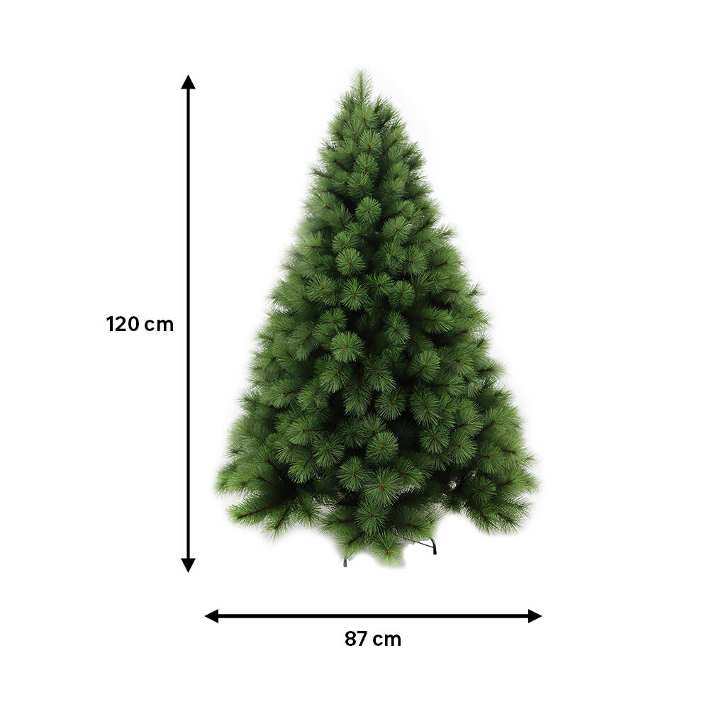 Árbol de Navidad Morry verde de 120 cm de alto - 3