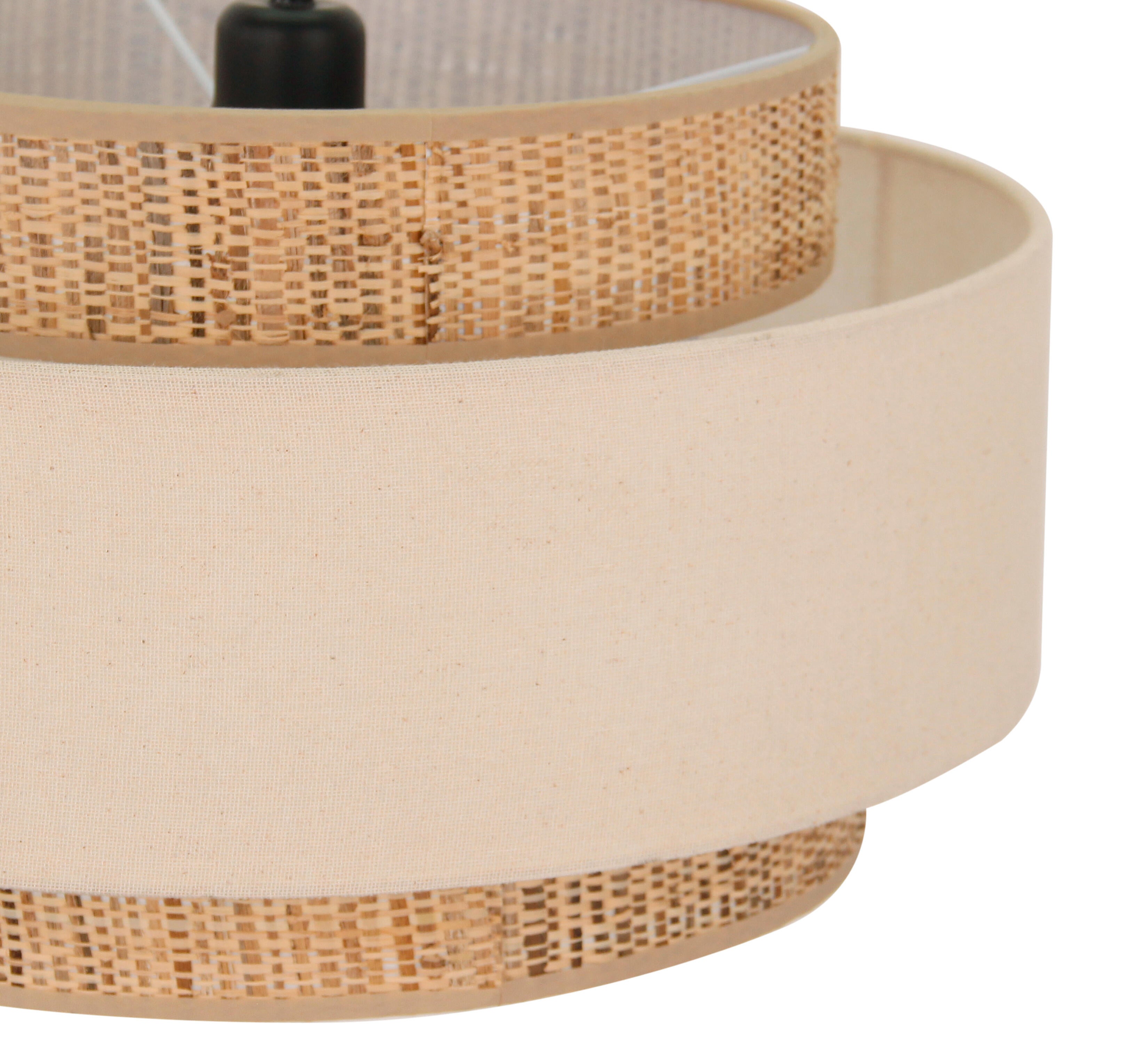 Lámpara de techo colgante de acero beige 60 cm Amalfi ROMLUXE 1 luz E27 - 7