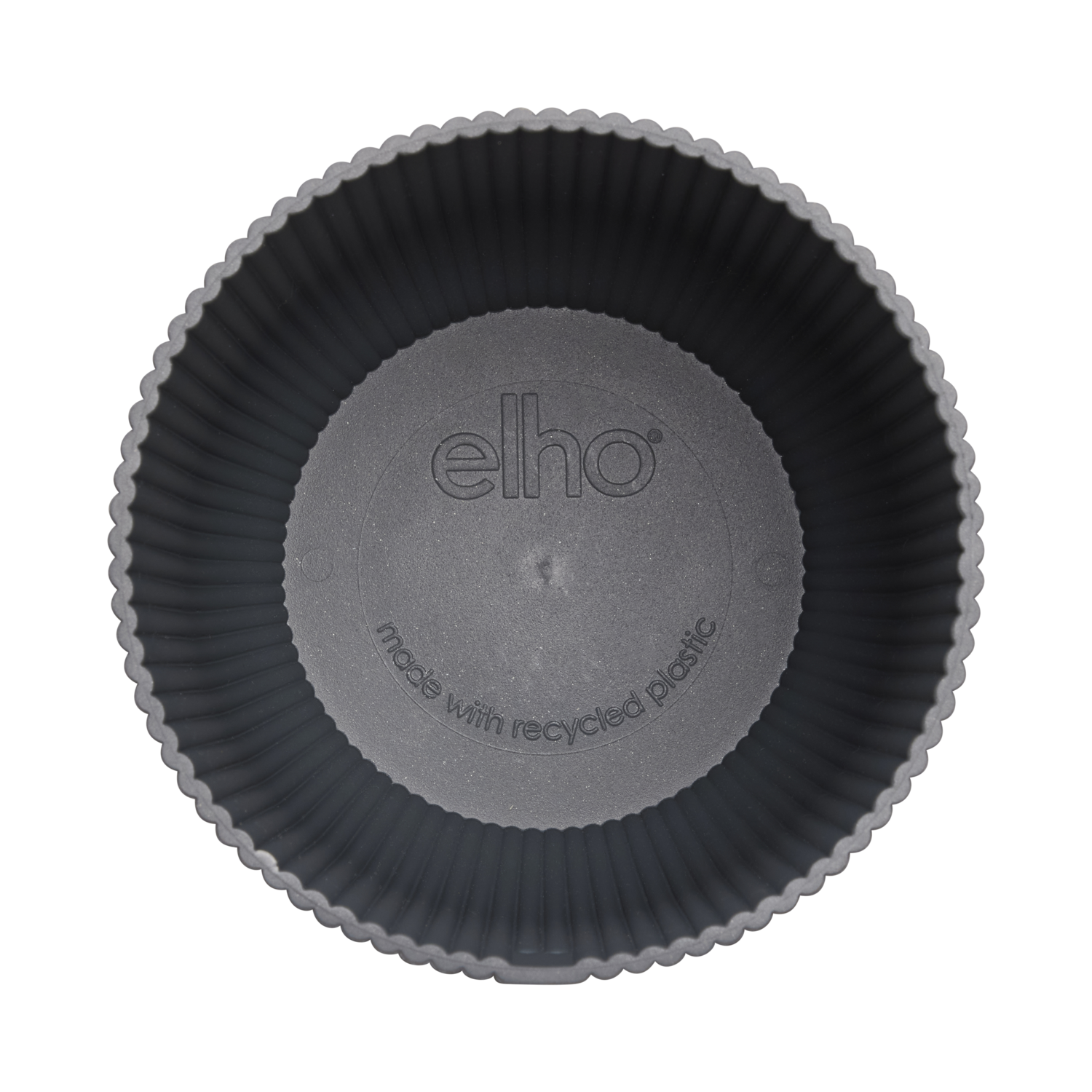 Cache-pot polypropylène ELHO 2501301442500 Diam.14 L.14 x l.14.1 x H.12.9 cm noi - 2
