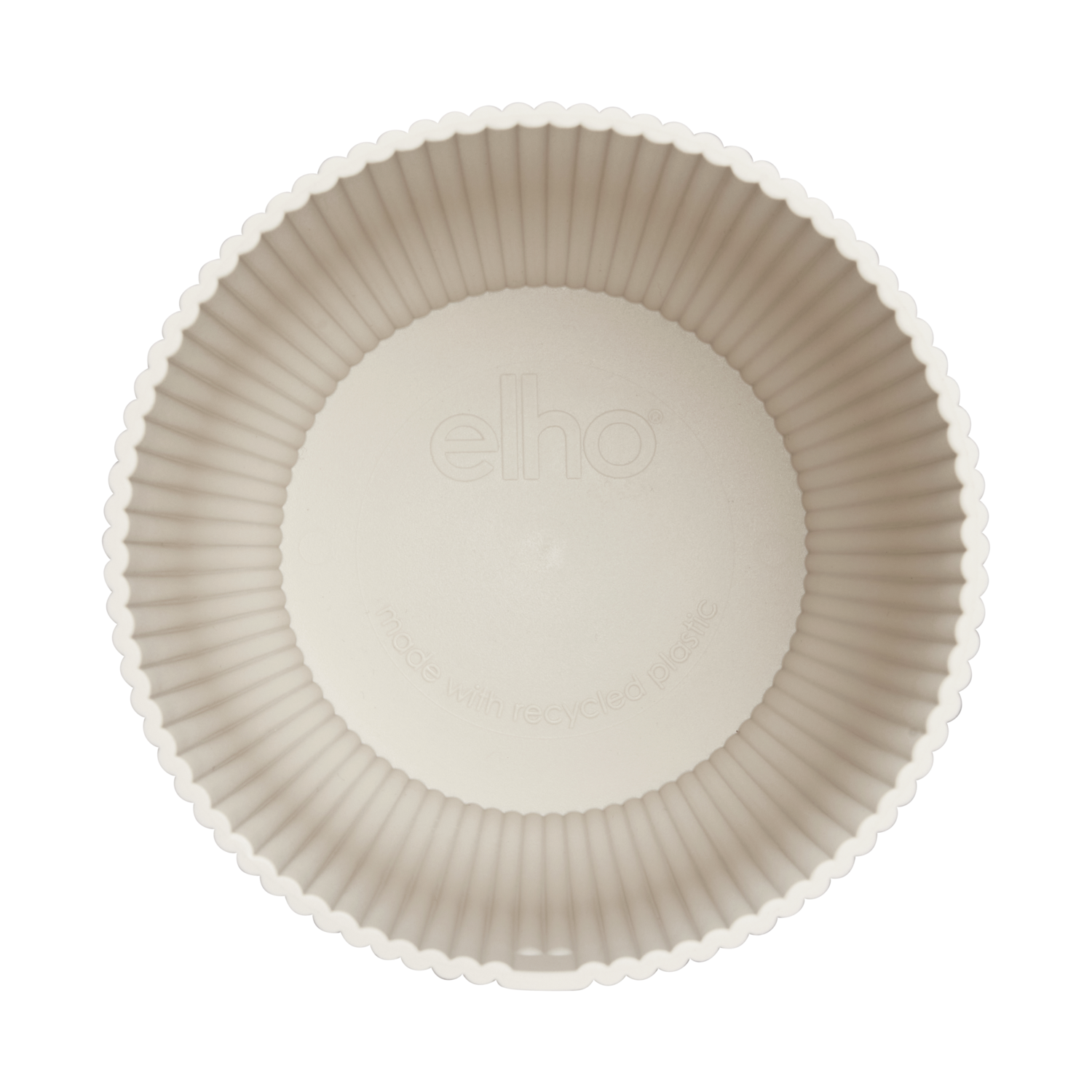 Cache-pot polypropylène ELHO 2501301445200 Diam.14 L.14 x l.14.1 x H.12.9 cm bla - 2