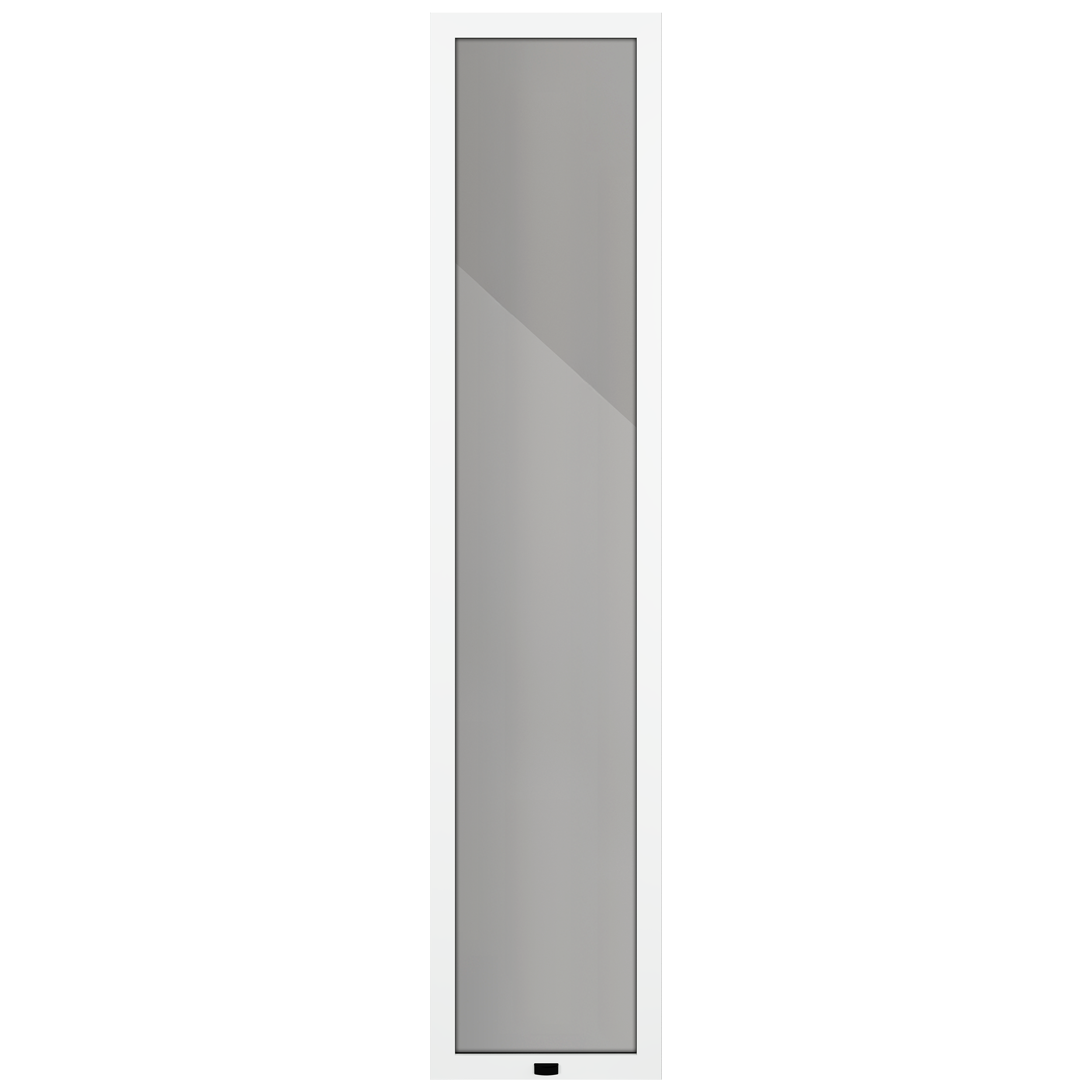Doświetle z szybą lustro do drzwi zewnętrznych 450 mm Stopsol Thor, Titanium, Ultron, Thunder modern Setria i Triton white Wiśniowski