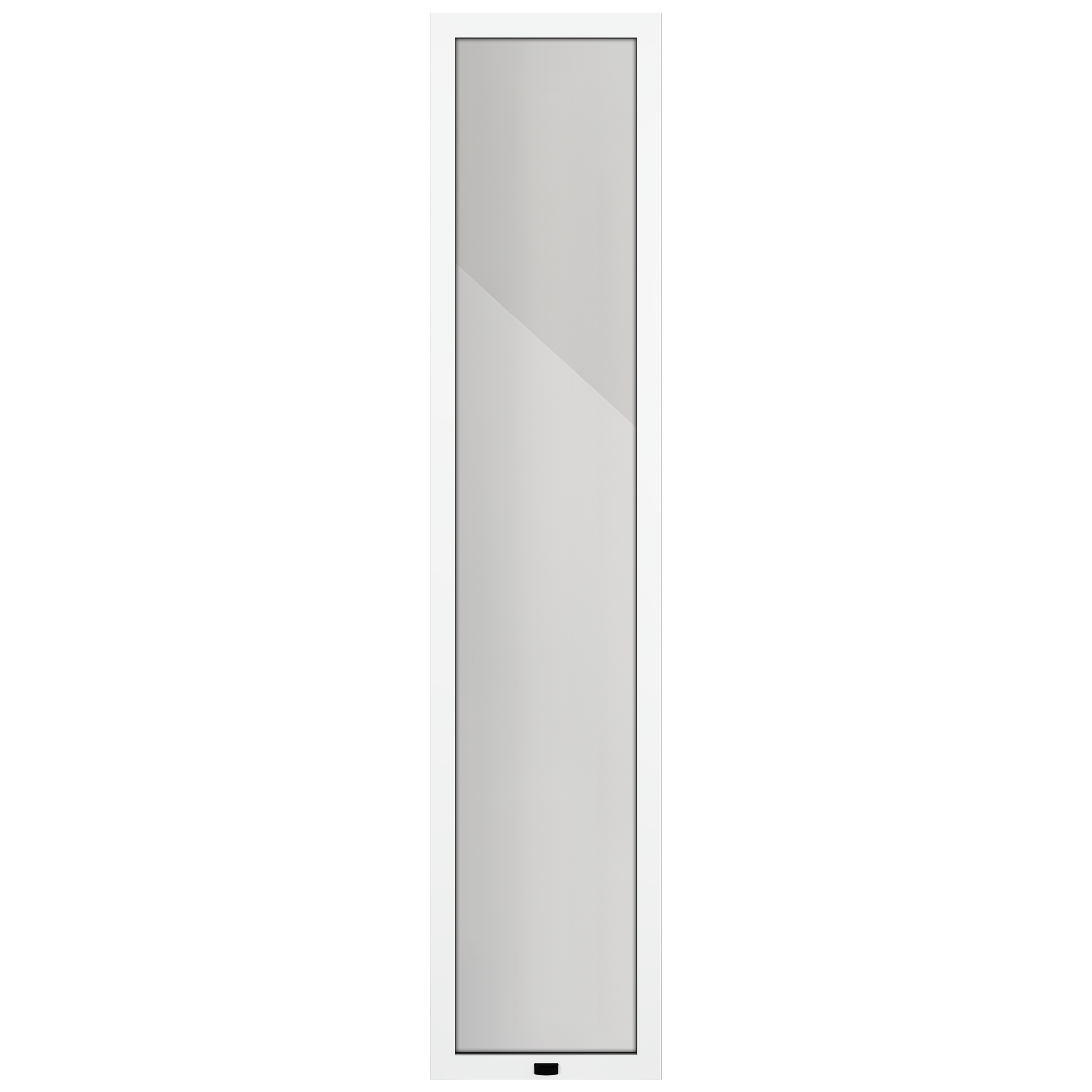 Doświetle z szybą lustro do drzwi zewnętrznych 450 mm szyba lustro Thor, Titanium, Ultron, Thunder Setria i Triton modern white Wiśniowski