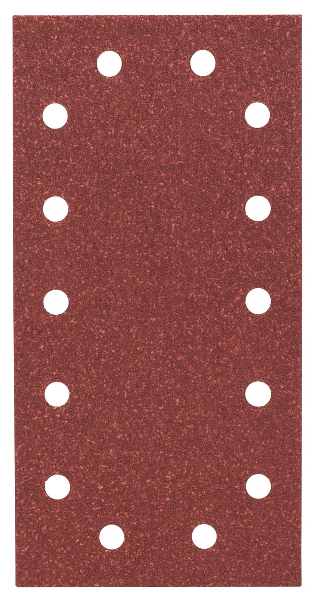 Papier abrasif pour ponceuse vibrante l.115 x L.230 mm grain 80 Lot de 10  - BOSCH