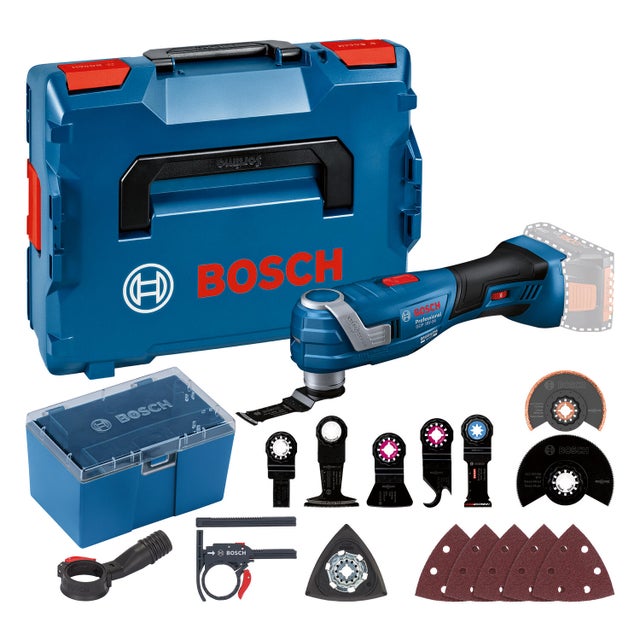 Outil multifonction BOSCH PROFESSIONAL GOP 18V-34, sans batterie + accessoires