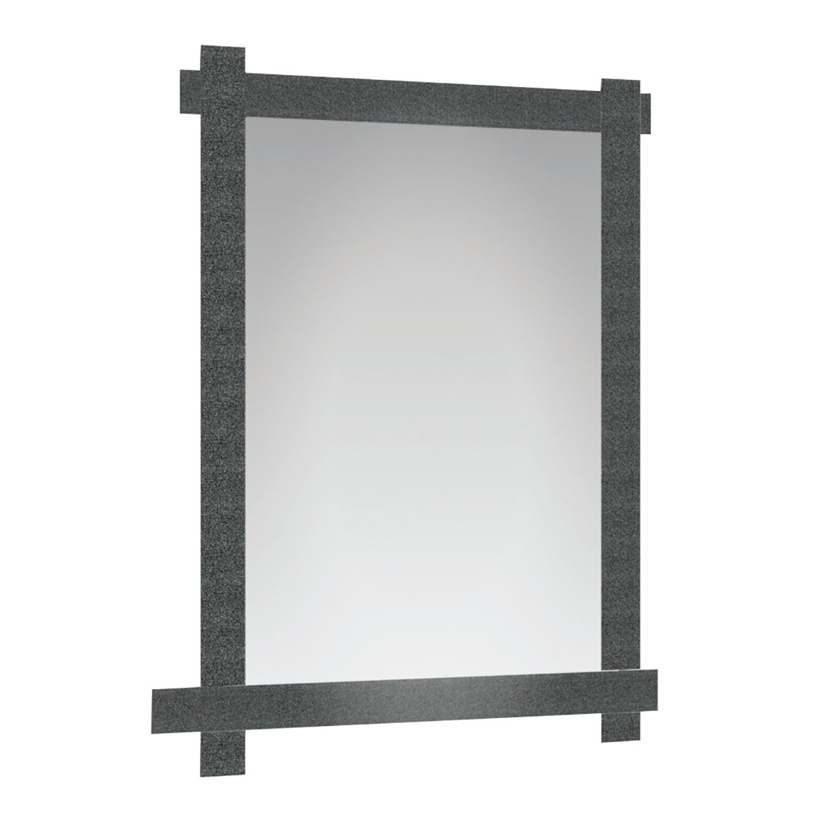 Specchio Industrial rettangolare 60 x 80 cm - 2