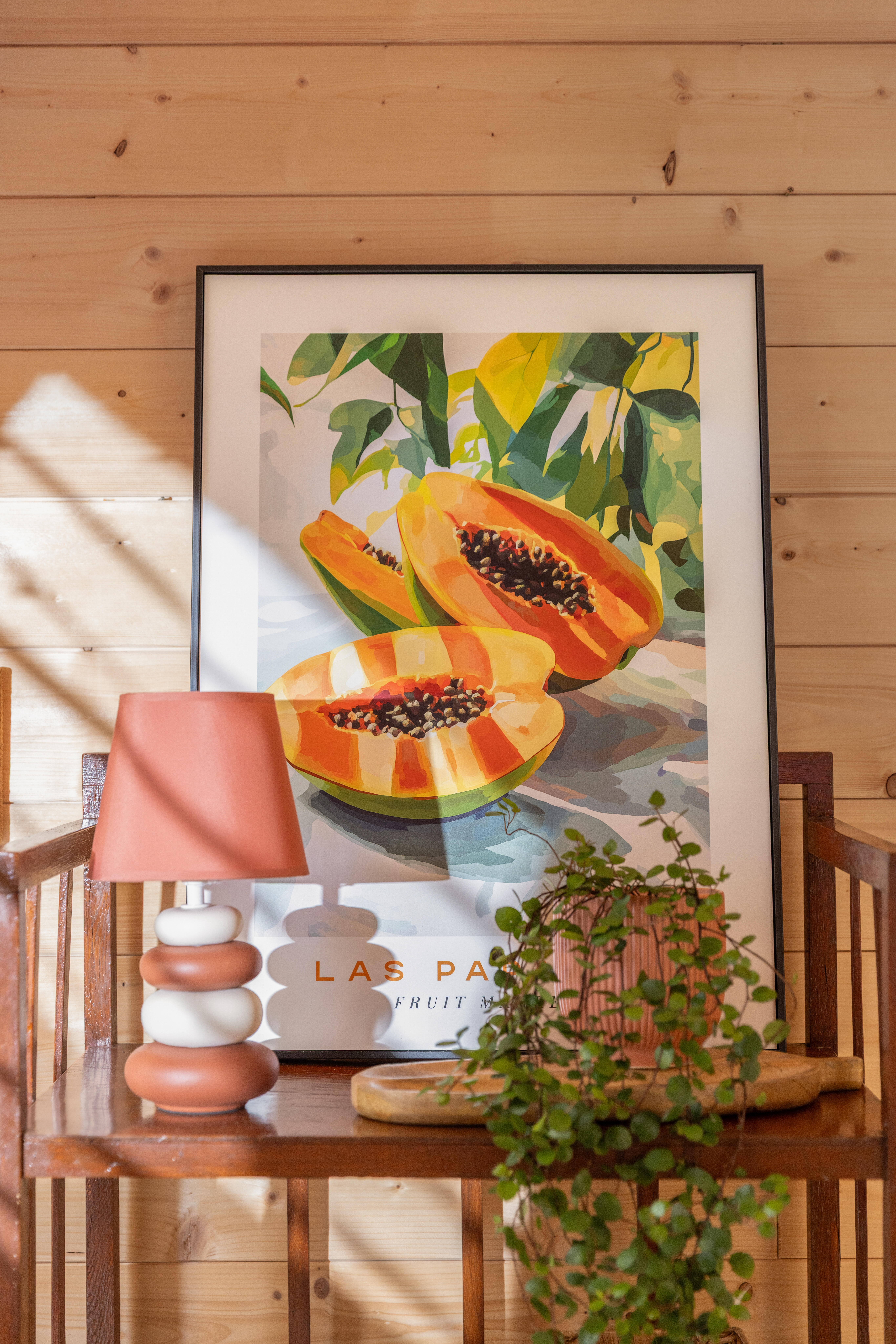 Lampa stołowa Navala terracotta E14 36 cm Inspire - 2