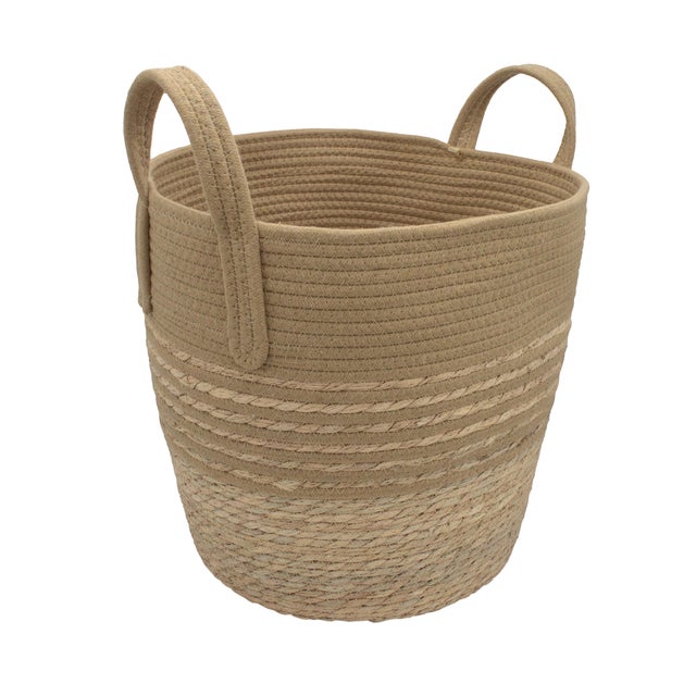 Panier marron l.35 x P.35 x H.44 cm BOX & BEYOND