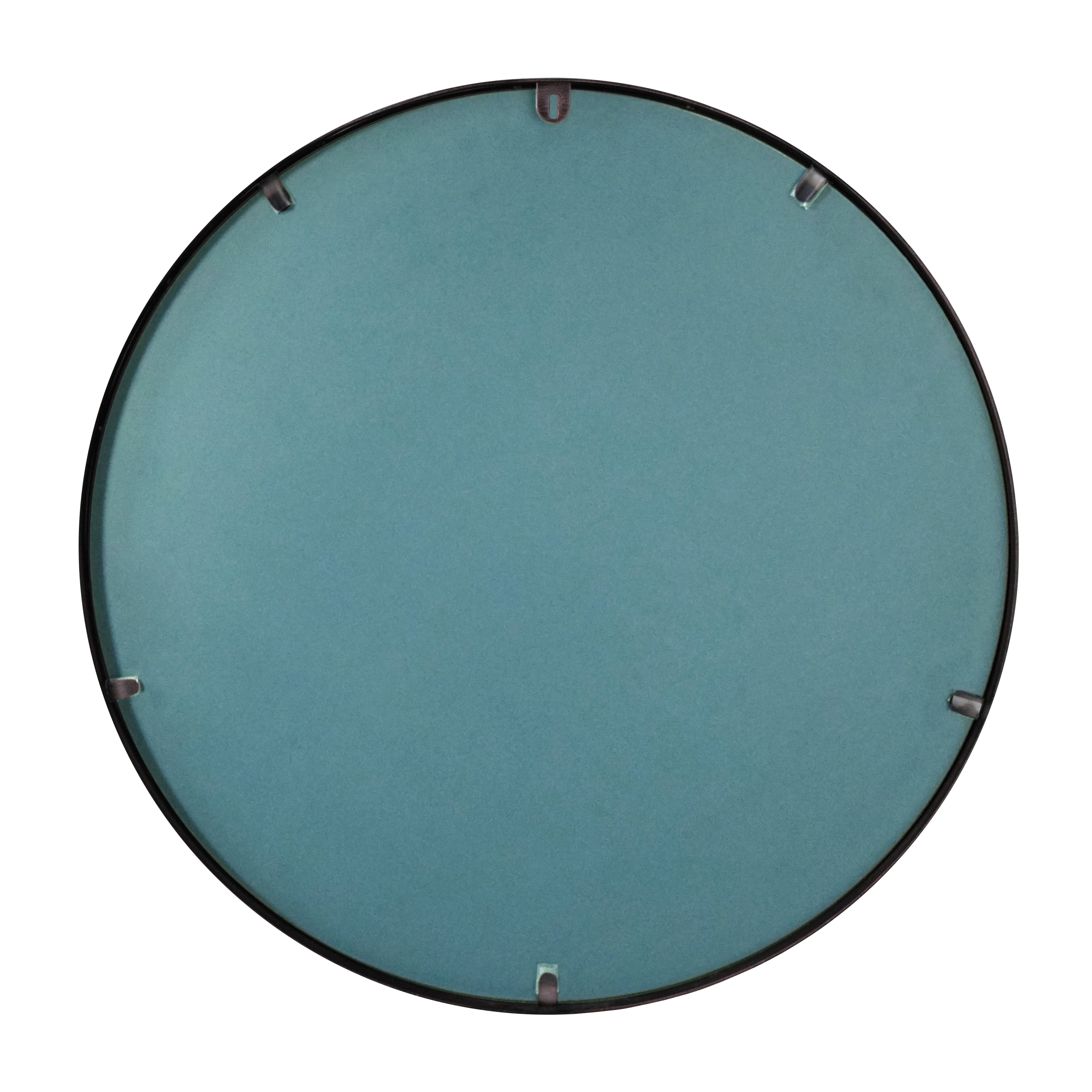 Specchio Kende tondo in alluminio dorato Ø 60 cm - 3