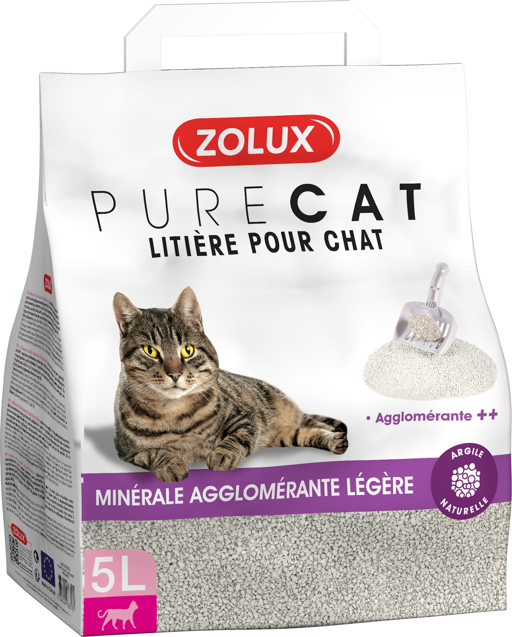 Liti re PURECAT Min rale Agglom rante L g re 5 Litres Leroy Merlin liti-re-purecat-min-rale-agglom-rante-l-g-re-5-litres-leroy-merlin