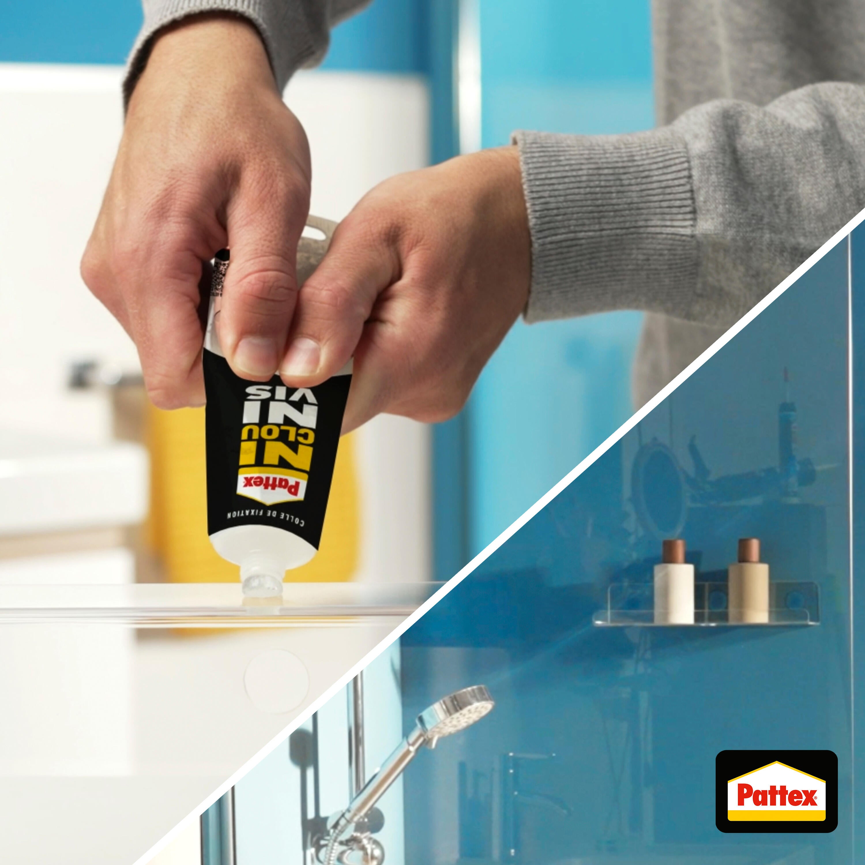 Colle de fixation MS polymère Ncnv tous matériaux crystal PATTEX, 90 g transp - 5